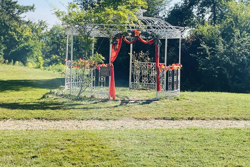 Kiosque pour photos et cérémon