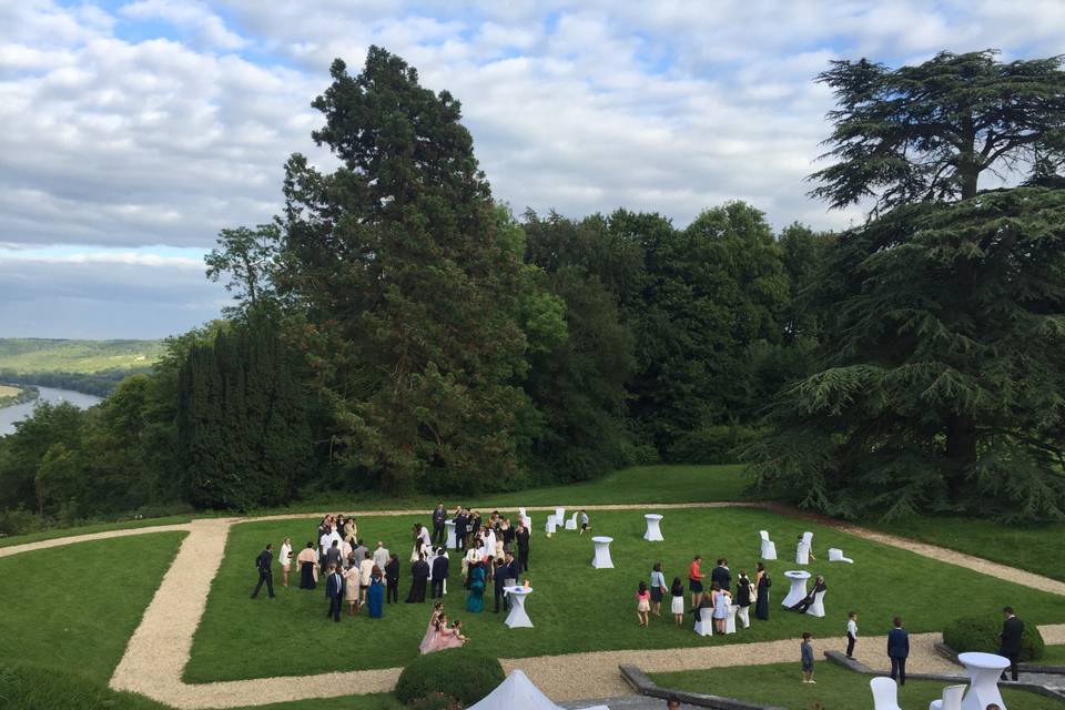 Cocktail dans le parc