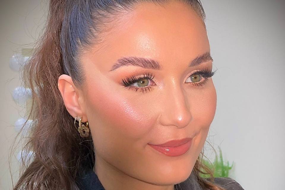 Makeup rosé glam