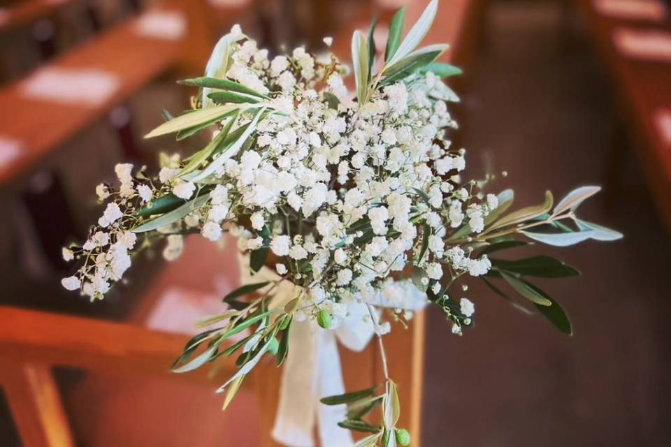 Bouquet de mariée et sa répliq