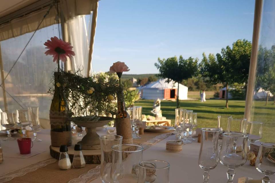 Mise en place table