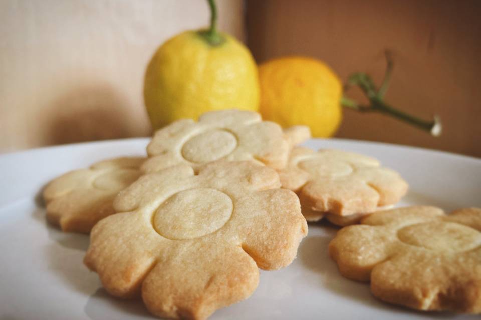 Sablés fleur au citron