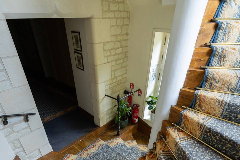 Escalier chateau