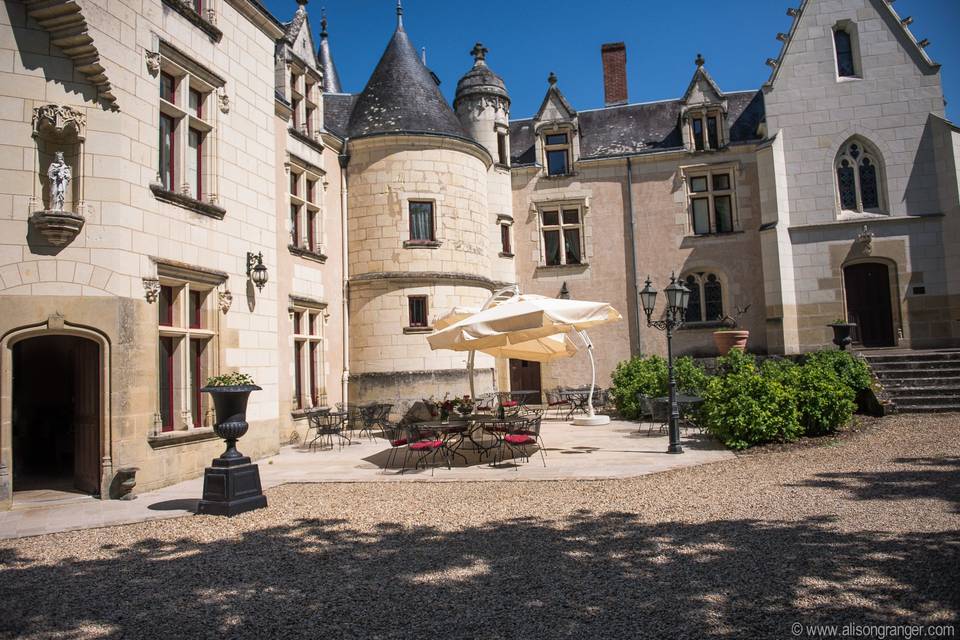 Terrasse du château