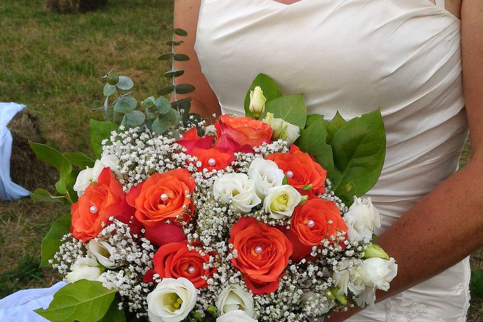 Bouquet mariée champetre