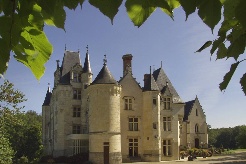 Arrière du château