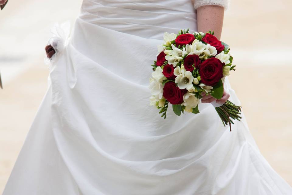 Le bouquet de la mariée