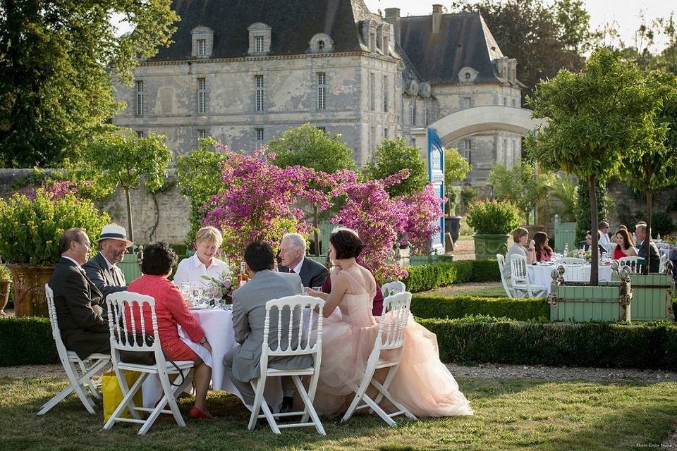 Diner de mariage Orangerie