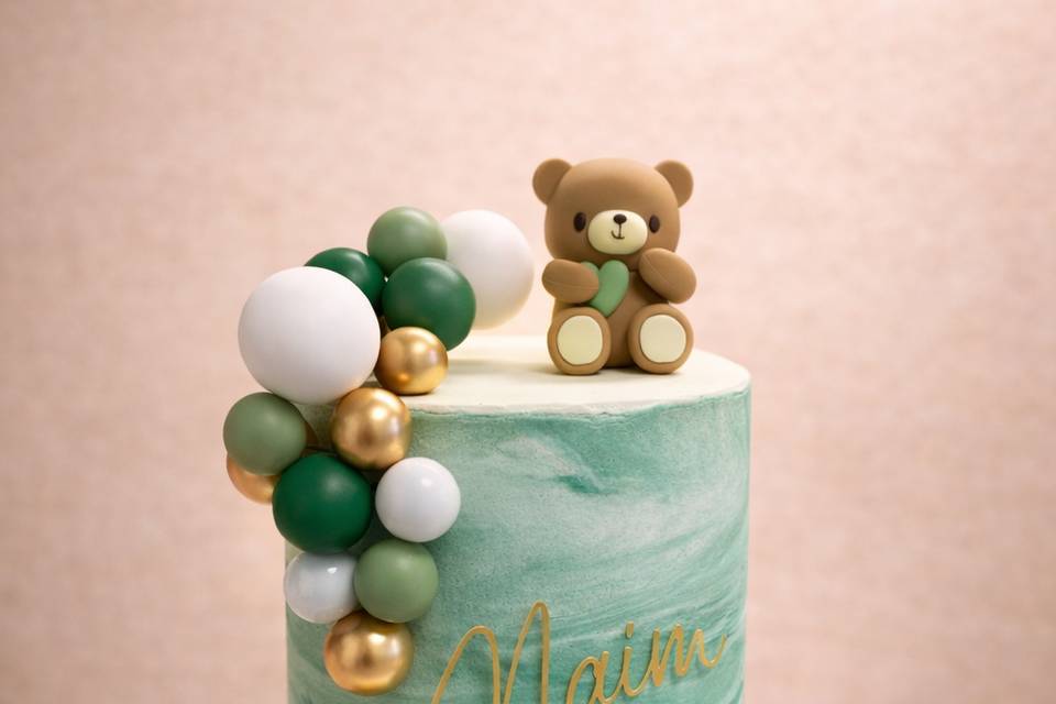 Gâteau Baby Shower Ourson