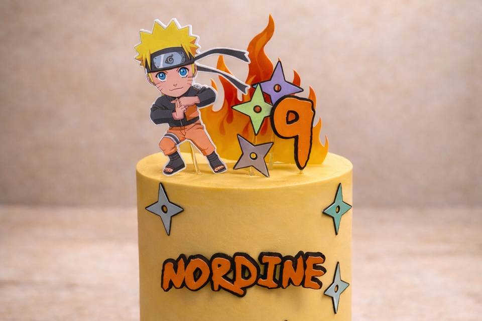 Gâteau Thème Naruto Shippuden
