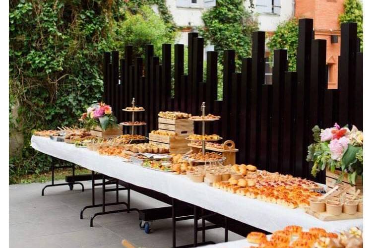 Buffet déjeunatoire