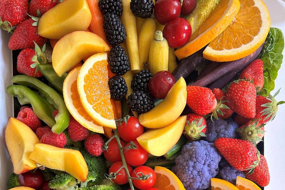 Plateau fruits et légumes