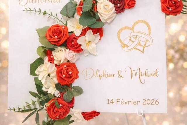 Panneau bienvenue