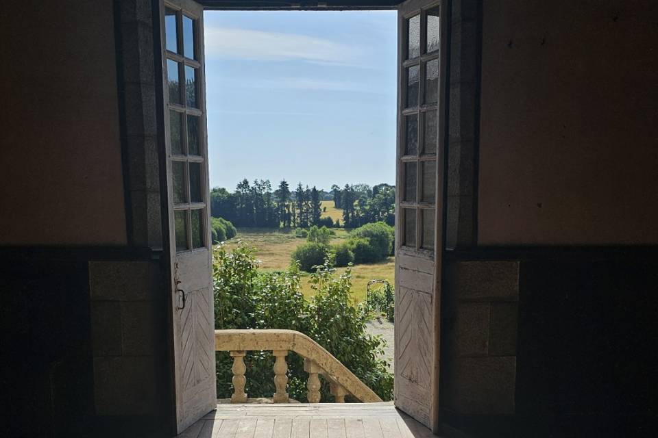 Vue imprenable de la salle