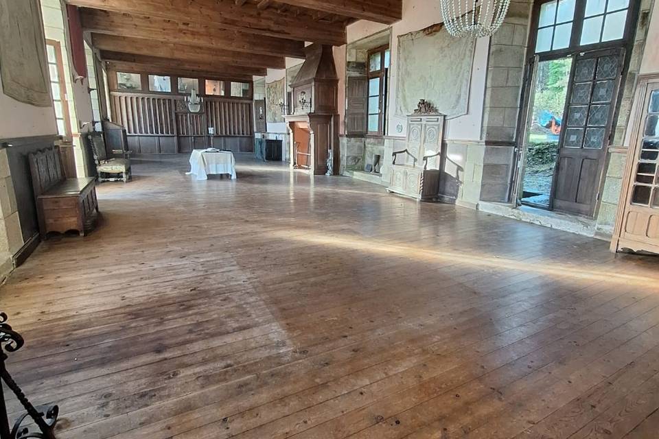 Salle pour la cérémonie