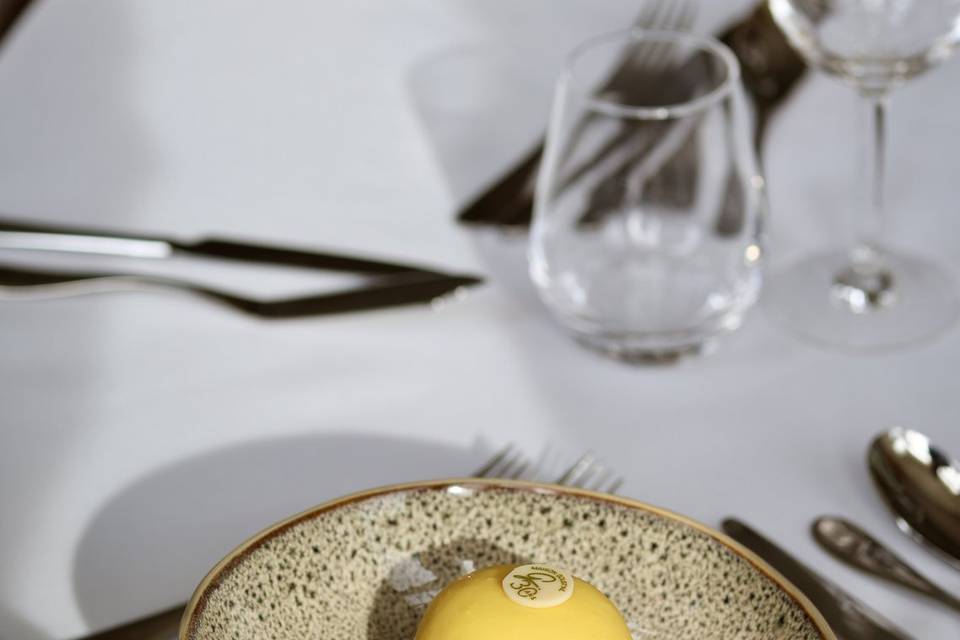 Dessert à l'assiette