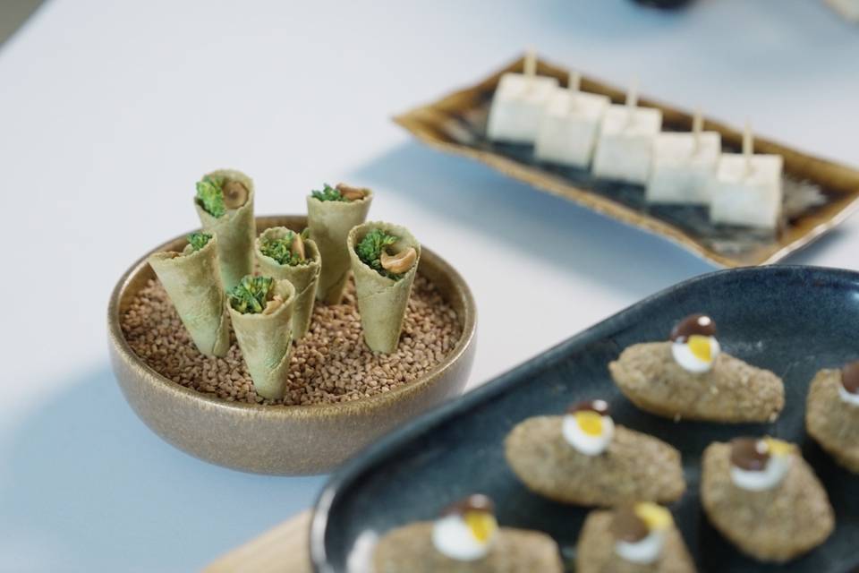 Pièces cocktail salées
