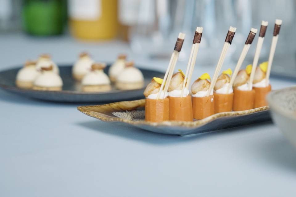 Pièces cocktail salées