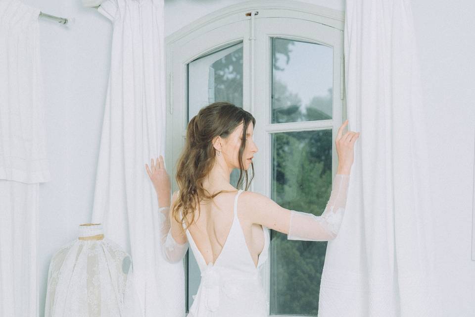 Robe Maria Légère, florale, li