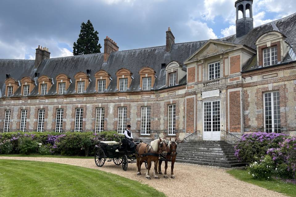 Chateau: cour d'Honneur