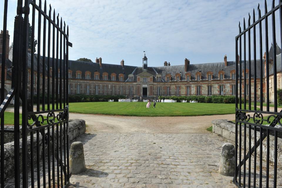 Château : Entrée Cour d'Honneu