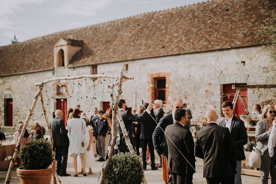 Relais: cocktail Cour