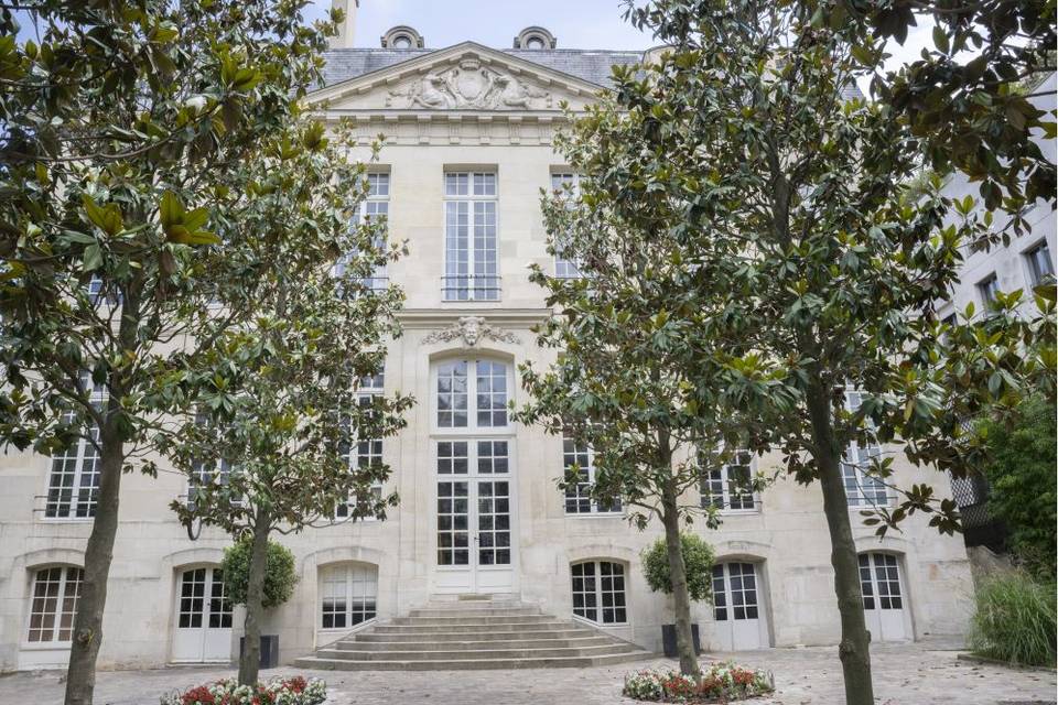 Façade cour