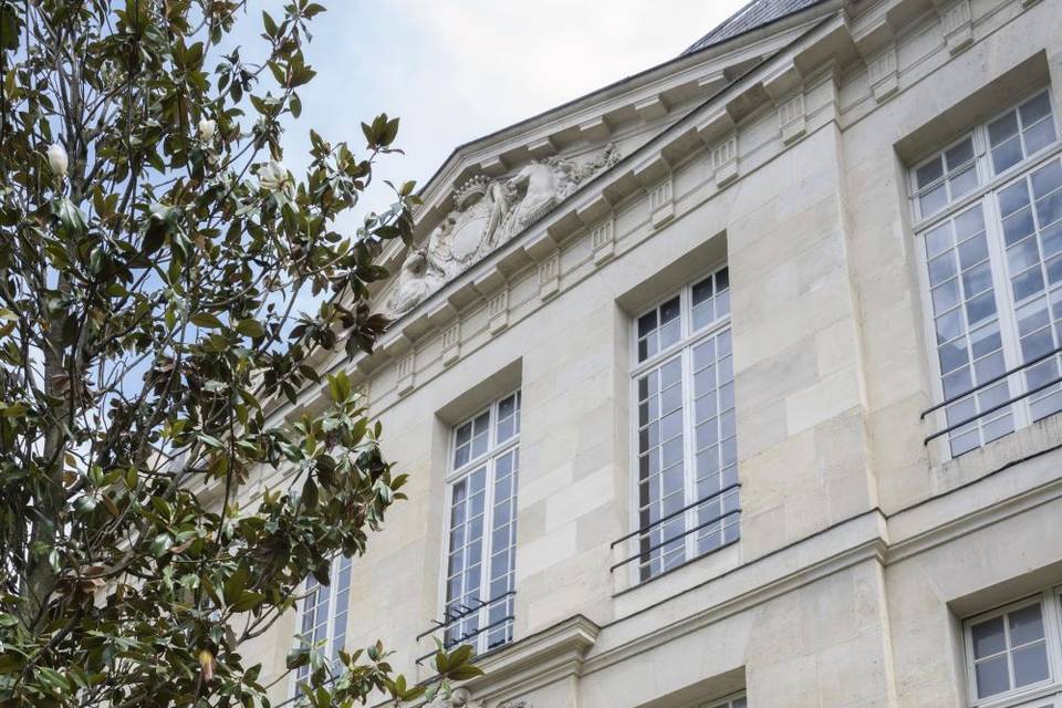 Façade cour