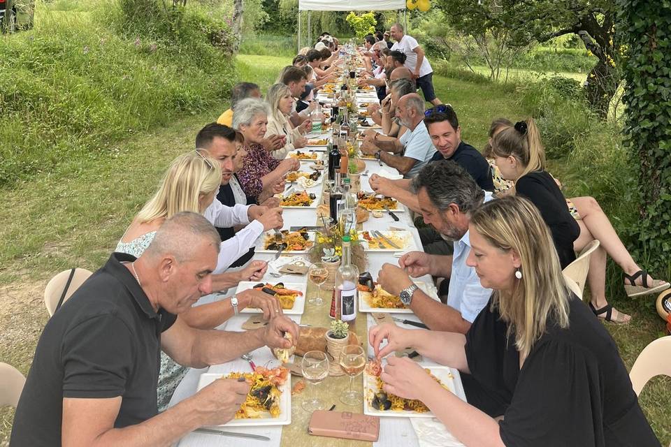 Repas en plein air