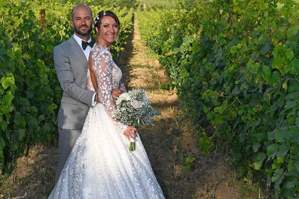 Mariage au cœur des vignes
