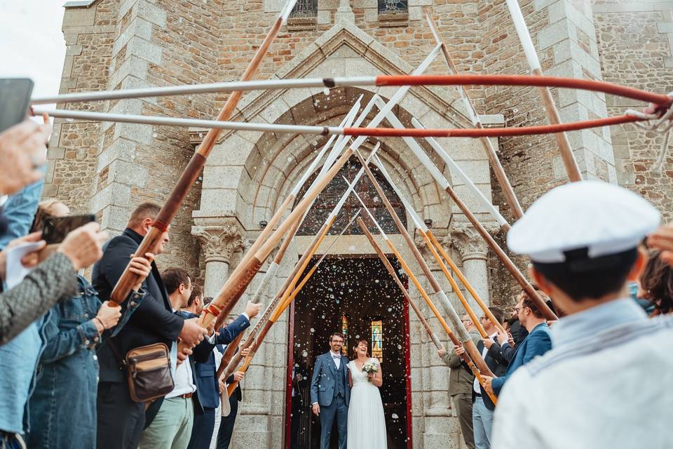 Sortie d'église