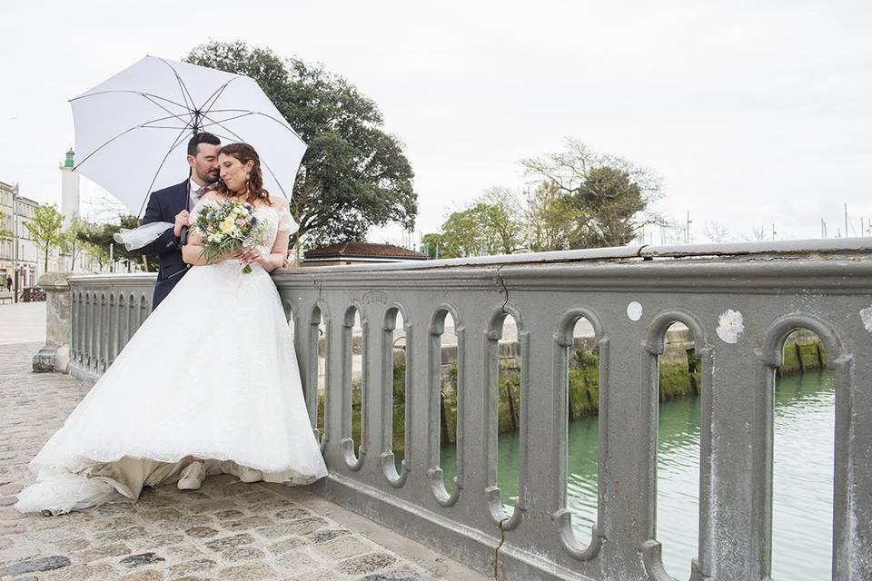 Parapluie blanc