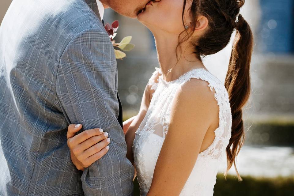 Photo de couple au Château