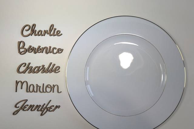 Les marques places prénoms