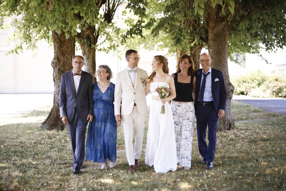 Avec les parents