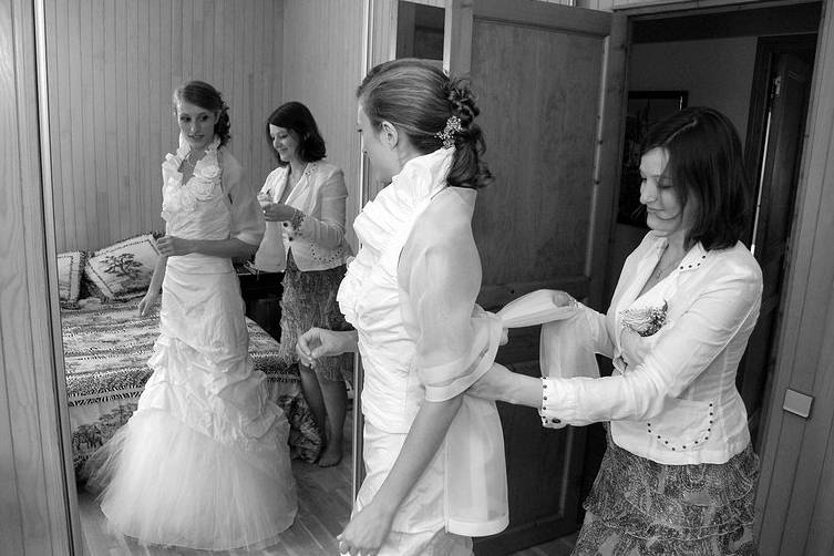 L'organisation de la robe de mariée