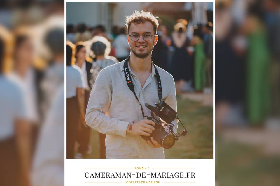 Romain - Vidéaste de mariage