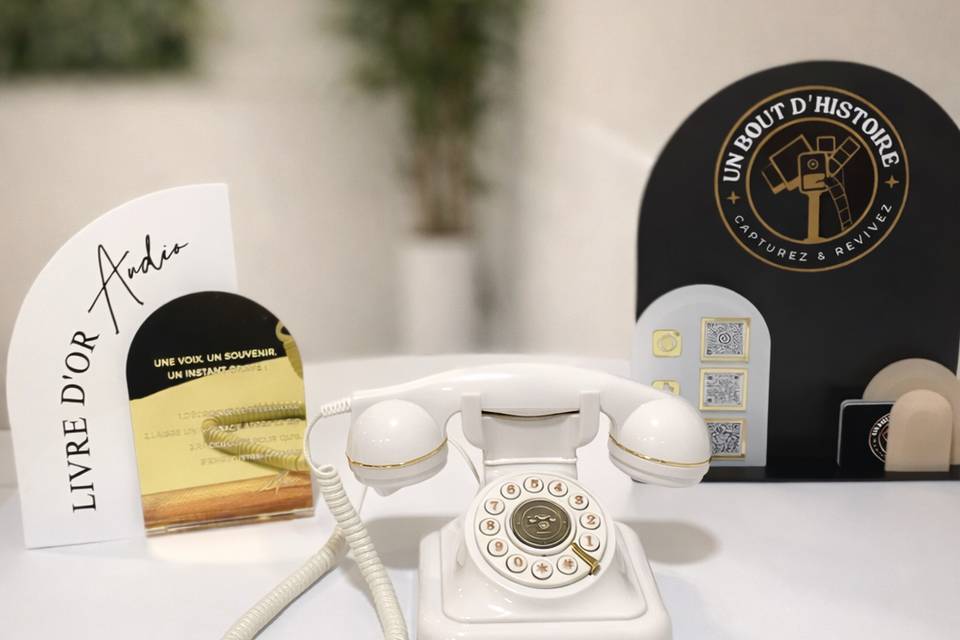 Notre livre d'or audio