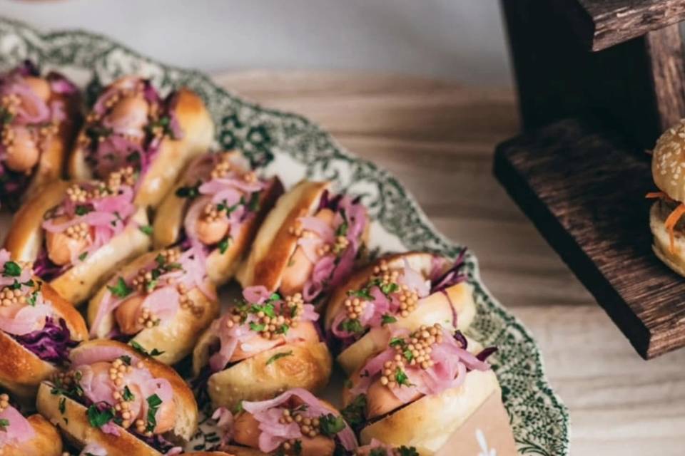 Mini hot dogs