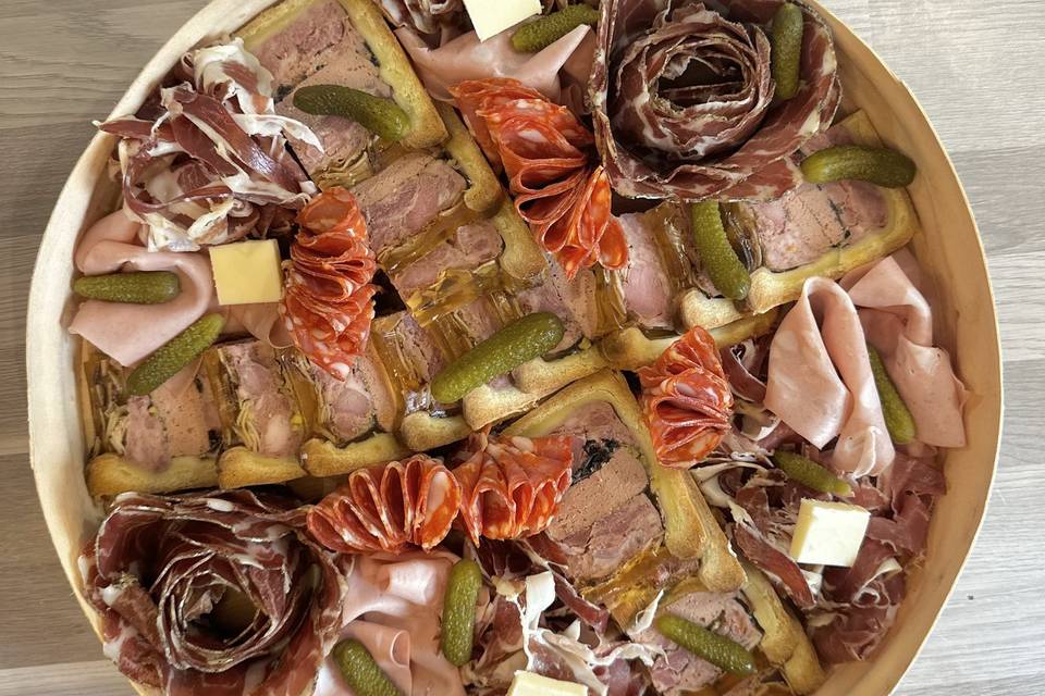 Plateau de charcuterie divin