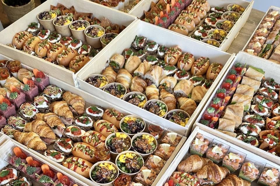 Mignardises colorés