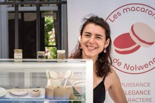 Nolwenn et sa vitrine