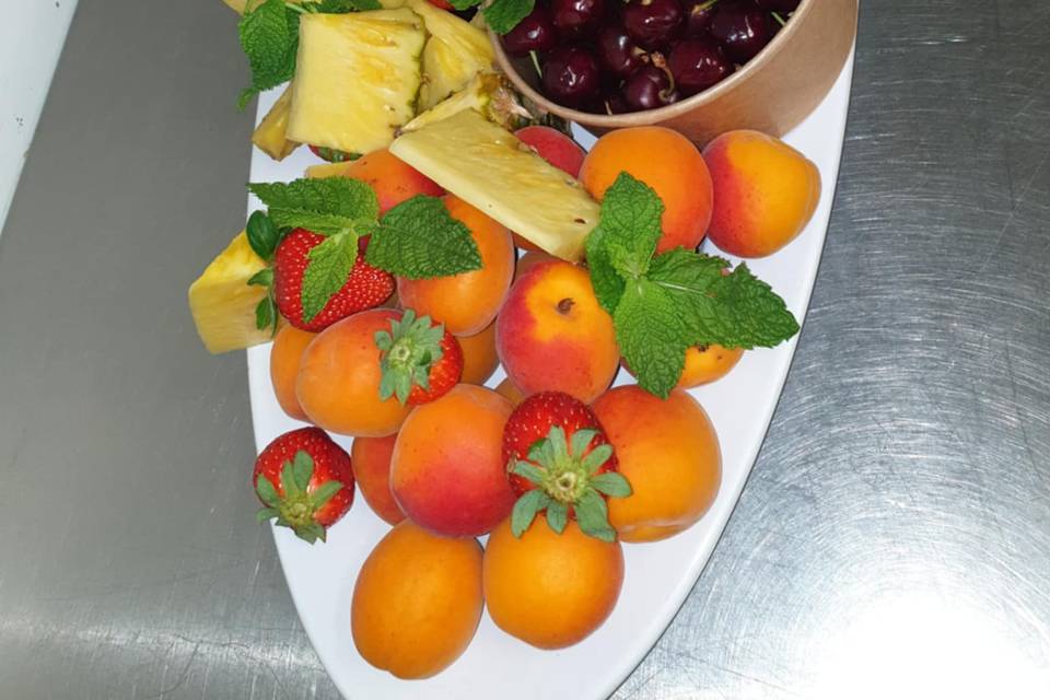 Brunch - corbeille de fruits