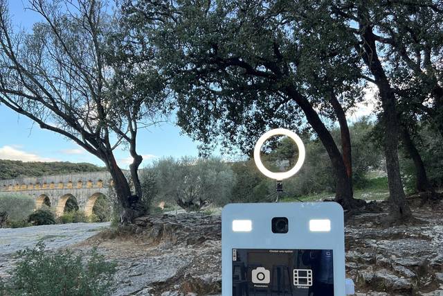Evénement au Pont du Gard