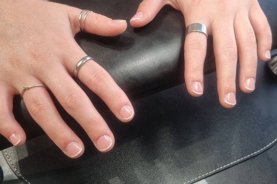 Gainage ongles naturels