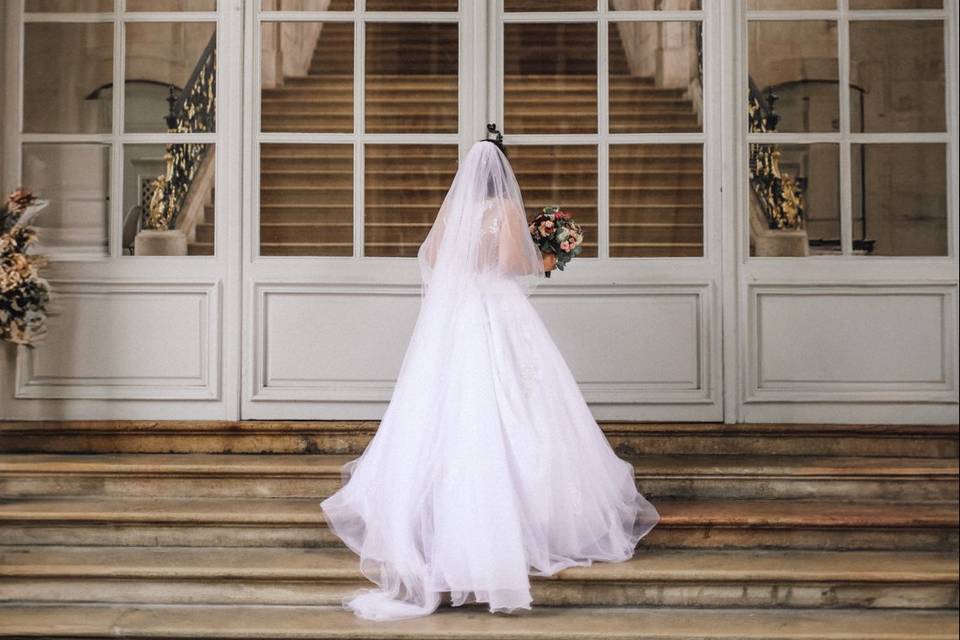 Robe de la mariée