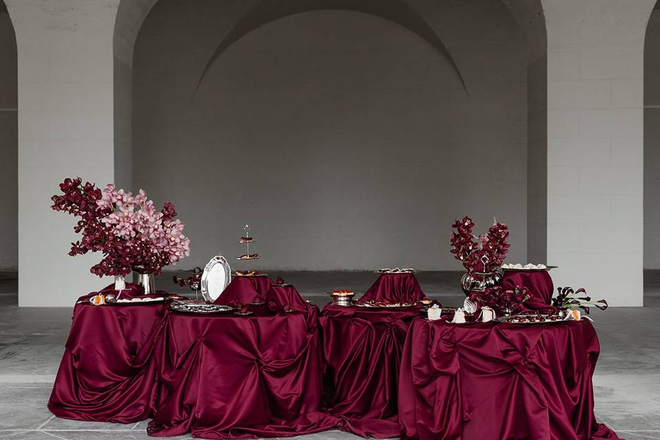 Burgundy Couture