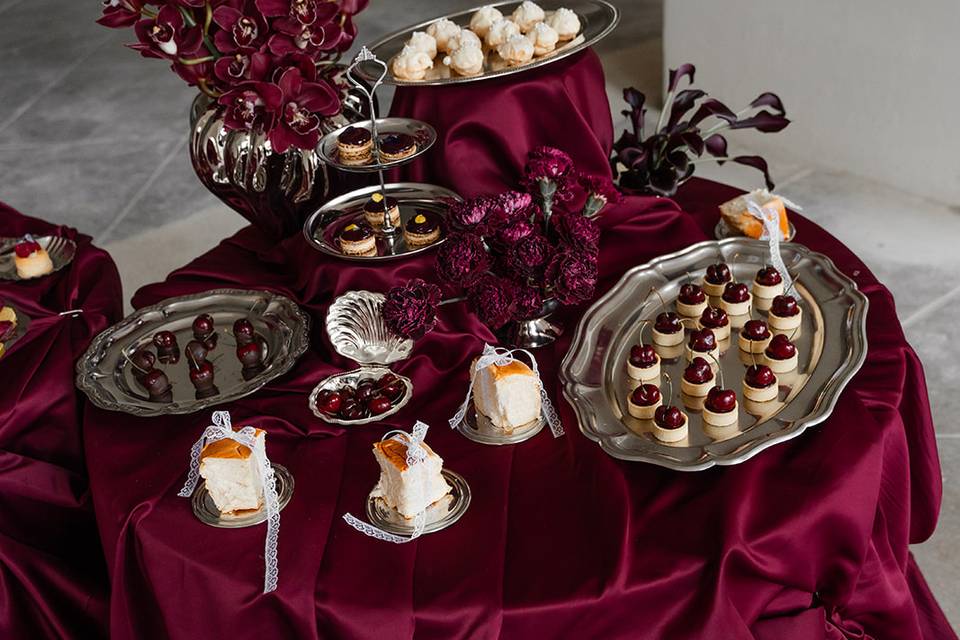 Burgundy Couture