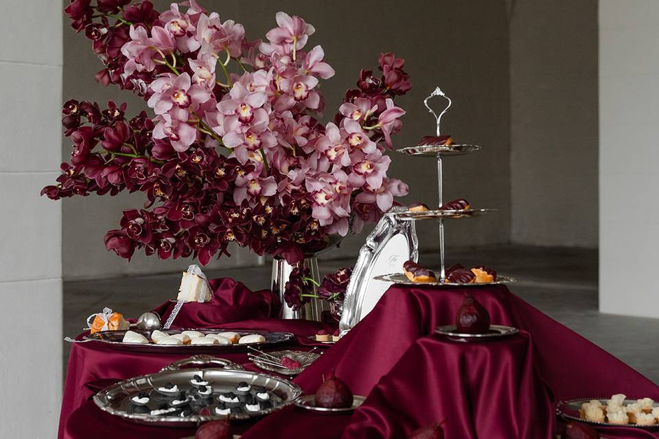 Burgundy Couture