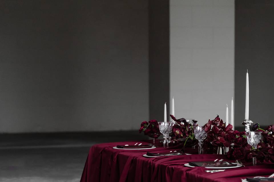 Burgundy Couture